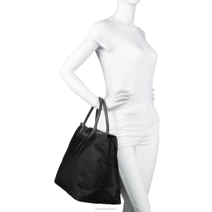 mulheres Lancaster Paris noir-galet bolsa de fim de semana esporte básico RBF43413