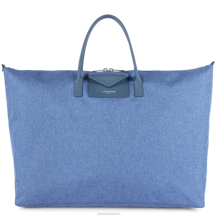 mulheres Lancaster Paris pedra azul bolsa de fim de semana inteligente kba RBF42749