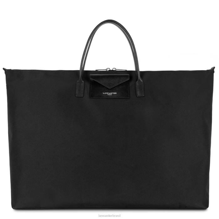 mulheres Lancaster Paris preto bolsa de fim de semana inteligente kba RBF42740