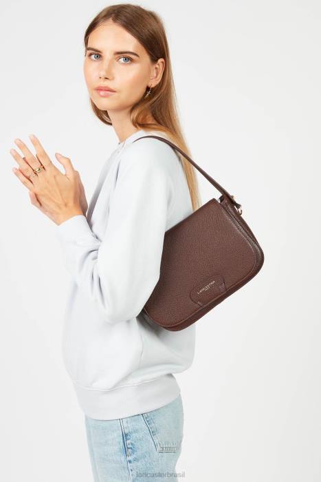 mulheres Lancaster Paris Chataigne duna de bolsa de ombro RBF42547