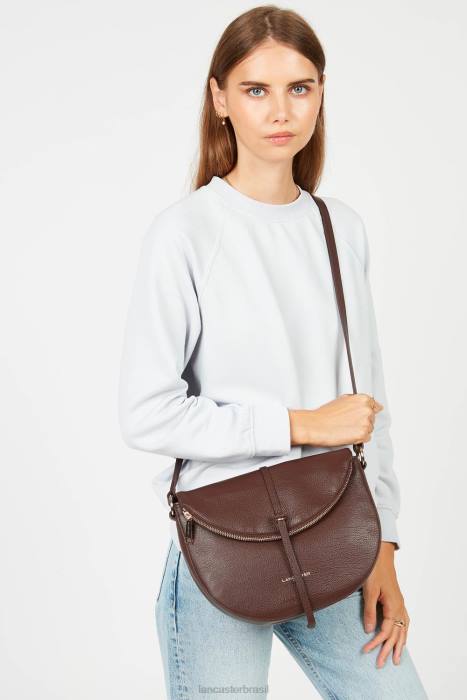 mulheres Lancaster Paris Chataigne duna de bolsa de ombro RBF43884