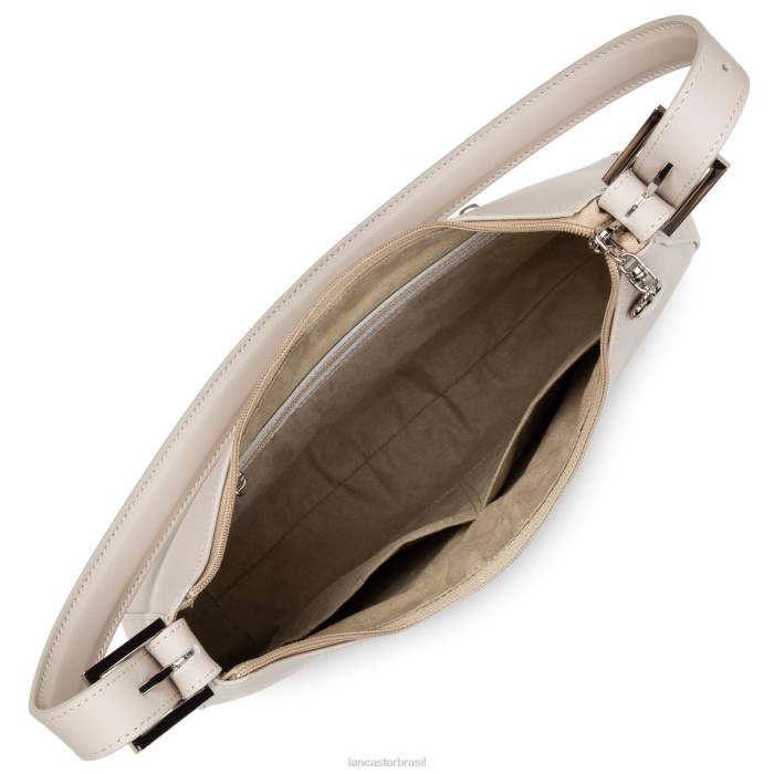 mulheres Lancaster Paris Galete Rosa bolsa de ombro lisa RBF44399