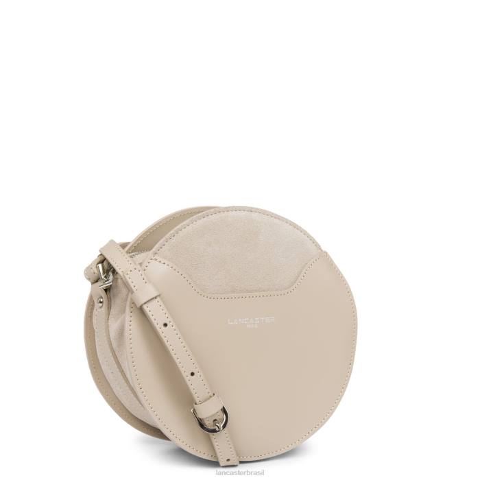 mulheres Lancaster Paris Galete Rosa bolsa redonda lisa lune RBF44322