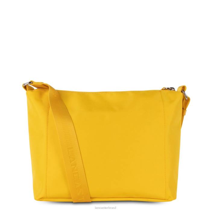 mulheres Lancaster Paris amarelo bolsa de ombro inteligente kba RBF43954
