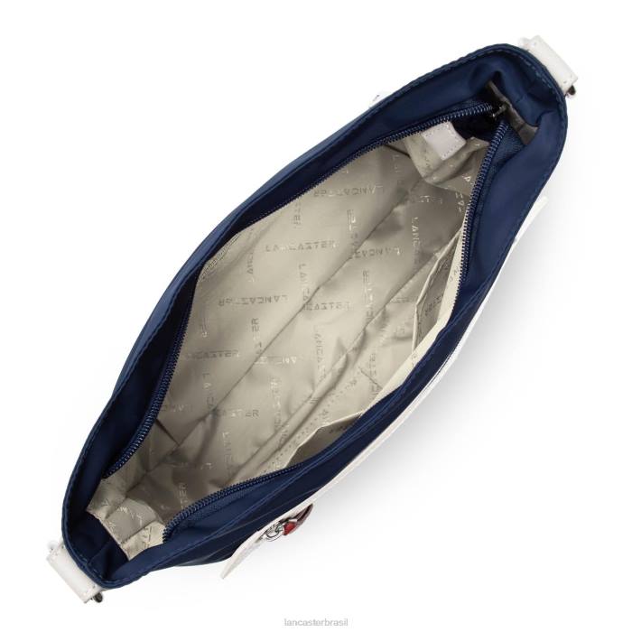 mulheres Lancaster Paris azul fonce-bege-vermelho bolsa de ombro esporte básico RBF44116
