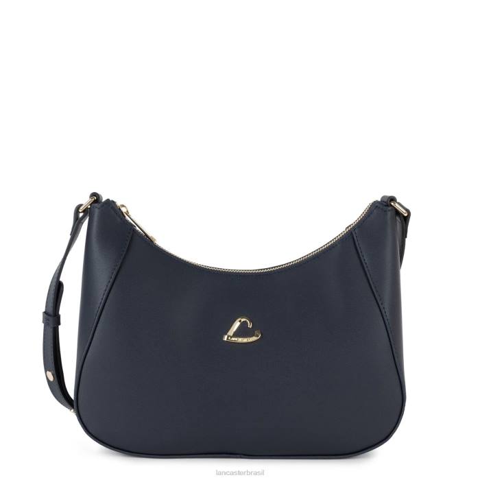 mulheres Lancaster Paris azul fonce bolsa de ombro cidade philos RBF43310