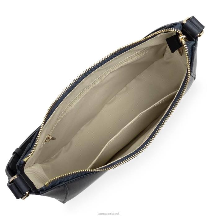 mulheres Lancaster Paris azul fonce bolsa de ombro cidade philos RBF43310