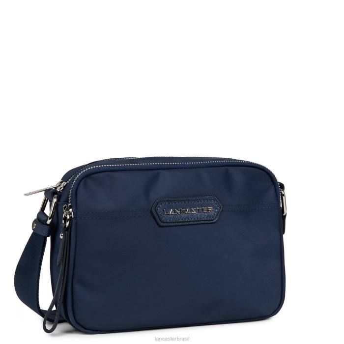 mulheres Lancaster Paris azul fonce bolsa repórter m básica premium RBF44069