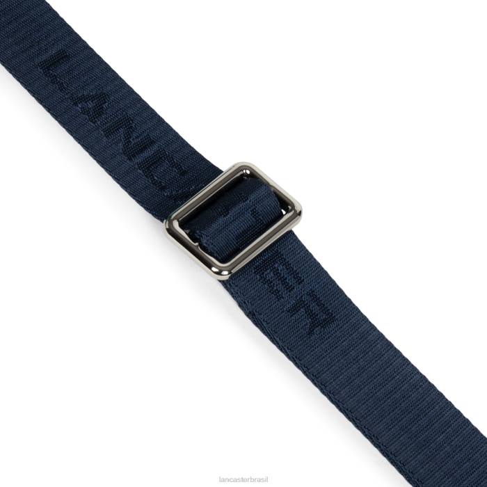 mulheres Lancaster Paris azul fonce bolsa repórter pequena básica premium RBF44062