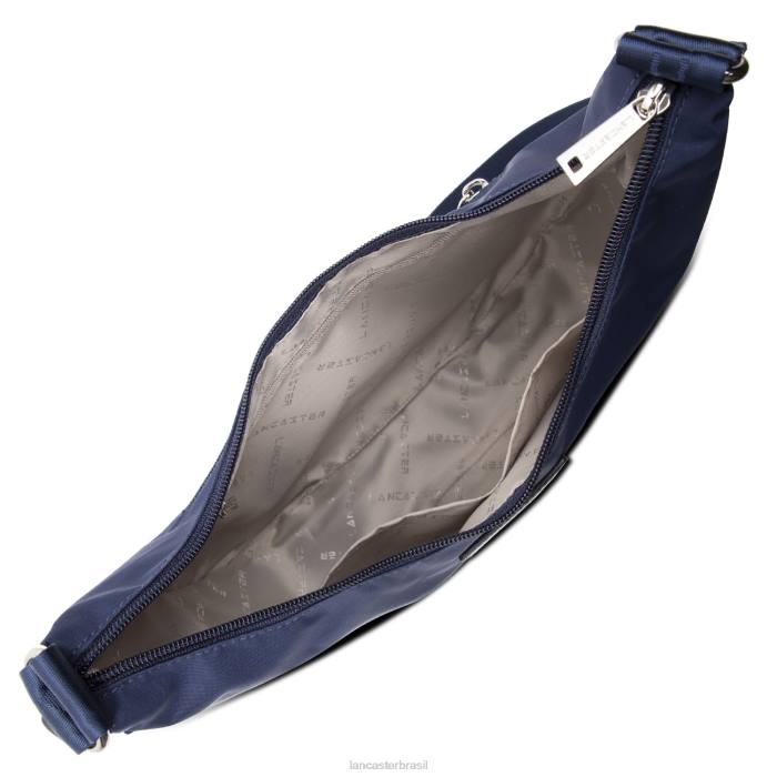 mulheres Lancaster Paris azul fonce bolsa tiracolo básica verni RBF44120