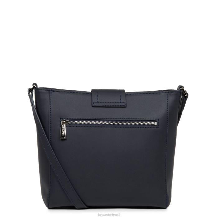 mulheres Lancaster Paris azul fonce bolsa tiracolo city mae RBF44292
