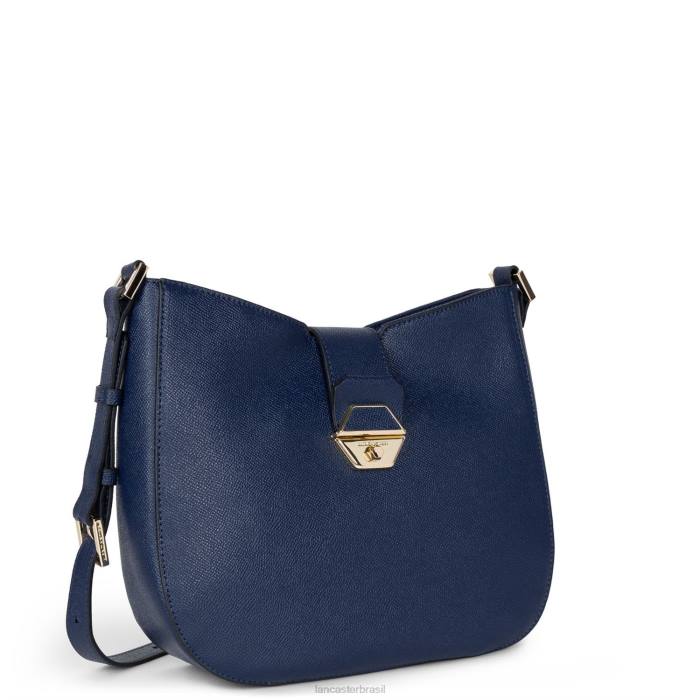 mulheres Lancaster Paris azul fonce bolsa tiracolo delphino RBF42495