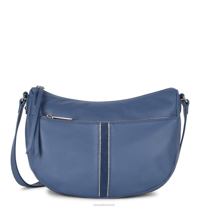 mulheres Lancaster Paris azul m bolsa de ombro melodia suave RBF44024