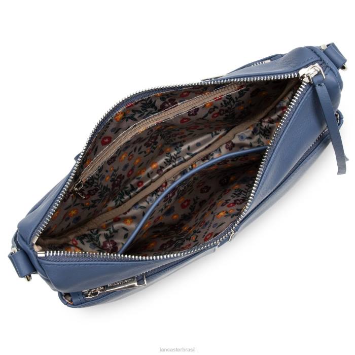 mulheres Lancaster Paris azul m bolsa de ombro melodia suave RBF44024