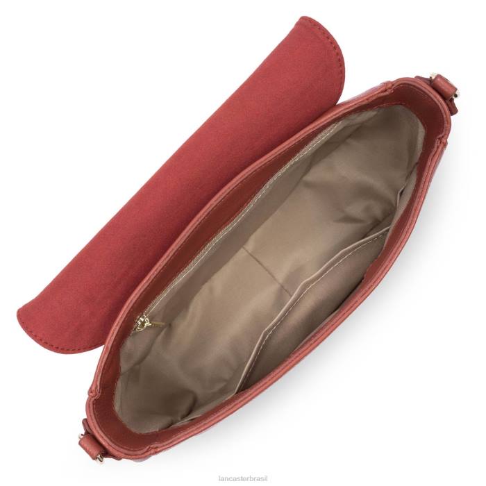 mulheres Lancaster Paris bois vermelho duna de bolsa de ombro RBF42555