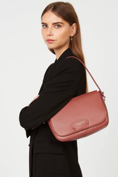 mulheres Lancaster Paris bois vermelho duna de bolsa de ombro RBF42555