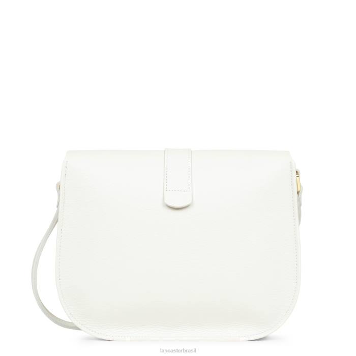 mulheres Lancaster Paris branco casse-in-nu bolsa de ombro foulonne gancho duplo RBF43785