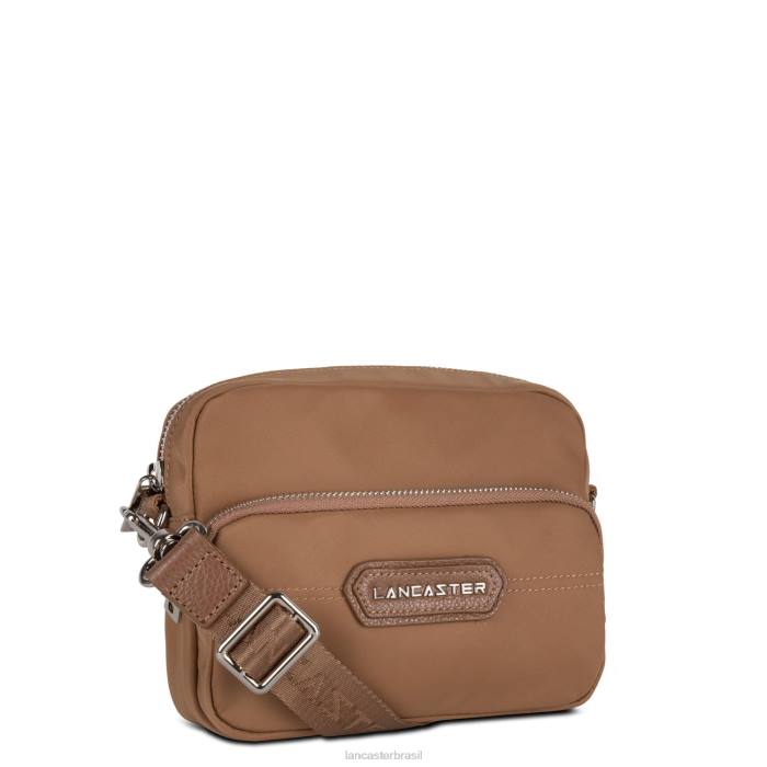 mulheres Lancaster Paris camelo bolsa repórter pequena básica premium RBF44064
