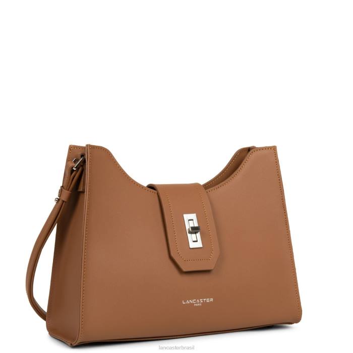 mulheres Lancaster Paris camelo bolsa tiracolo city mae RBF43582