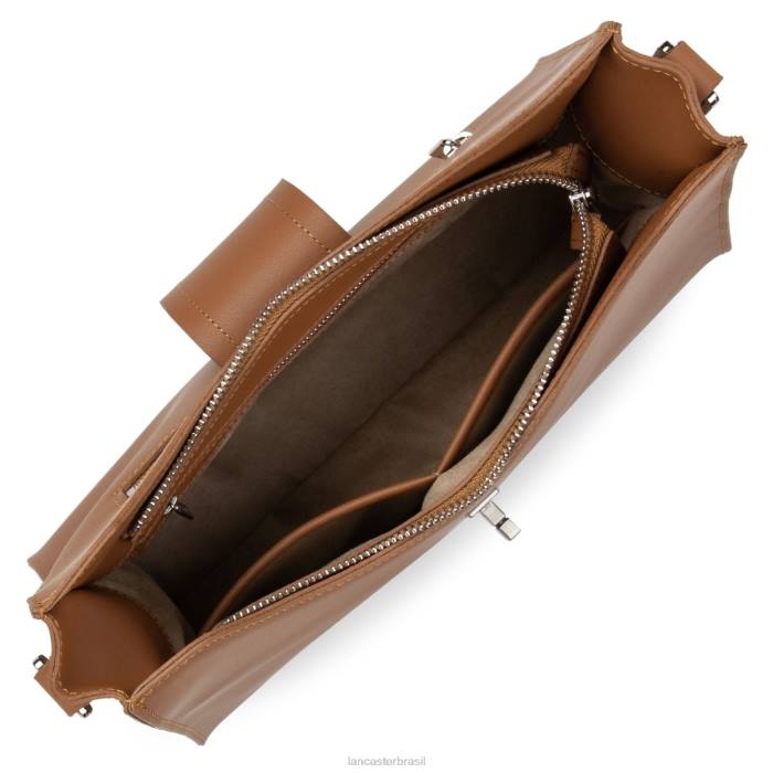 mulheres Lancaster Paris camelo bolsa tiracolo city mae RBF43582
