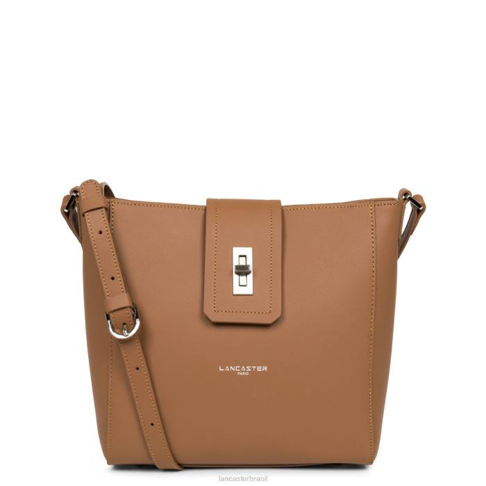 mulheres Lancaster Paris camelo bolsa tiracolo city mae RBF44301