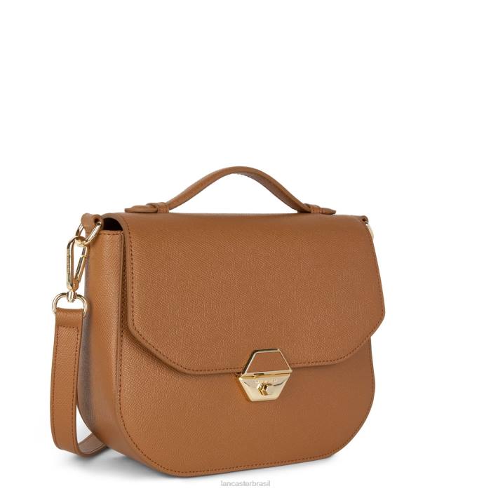 mulheres Lancaster Paris camelo bolsa tiracolo delphino RBF43862