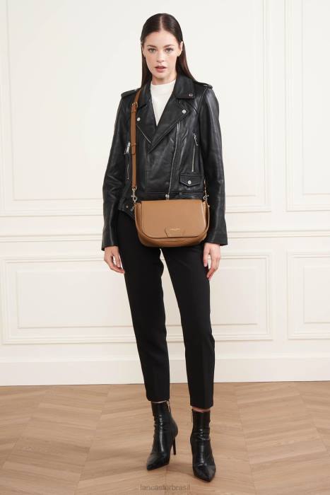 mulheres Lancaster Paris camelo duna de bolsa de ombro RBF42549