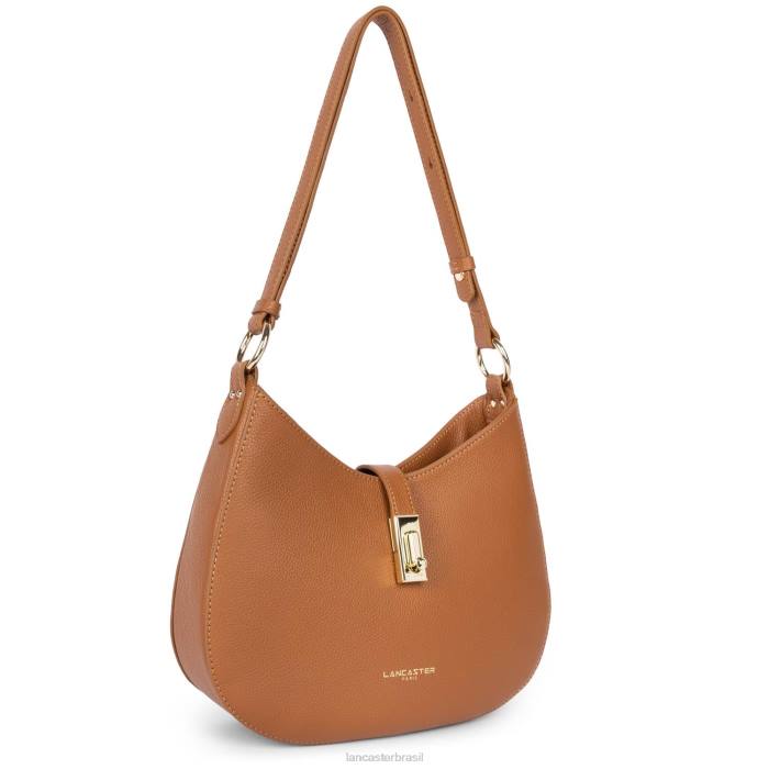 mulheres Lancaster Paris caramelo bolsa tiracolo foulonne milano RBF43781