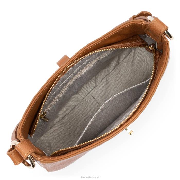 mulheres Lancaster Paris caramelo bolsa tiracolo foulonne milano RBF43781