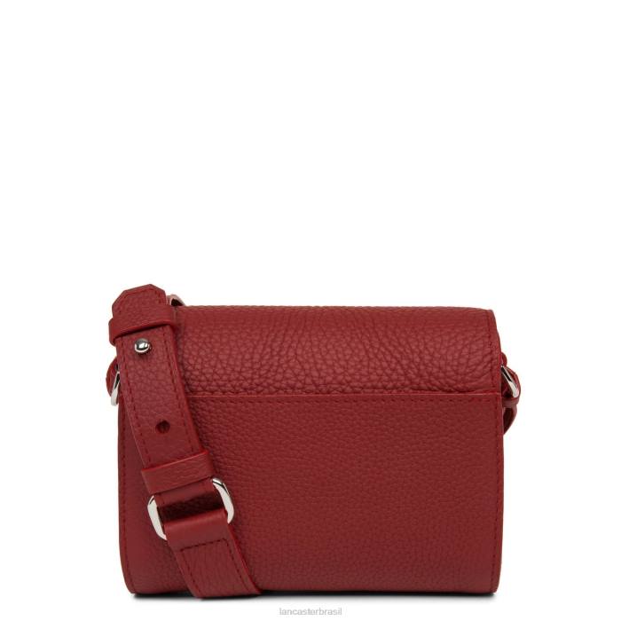 mulheres Lancaster Paris carmim bolsa box leo RBF44456
