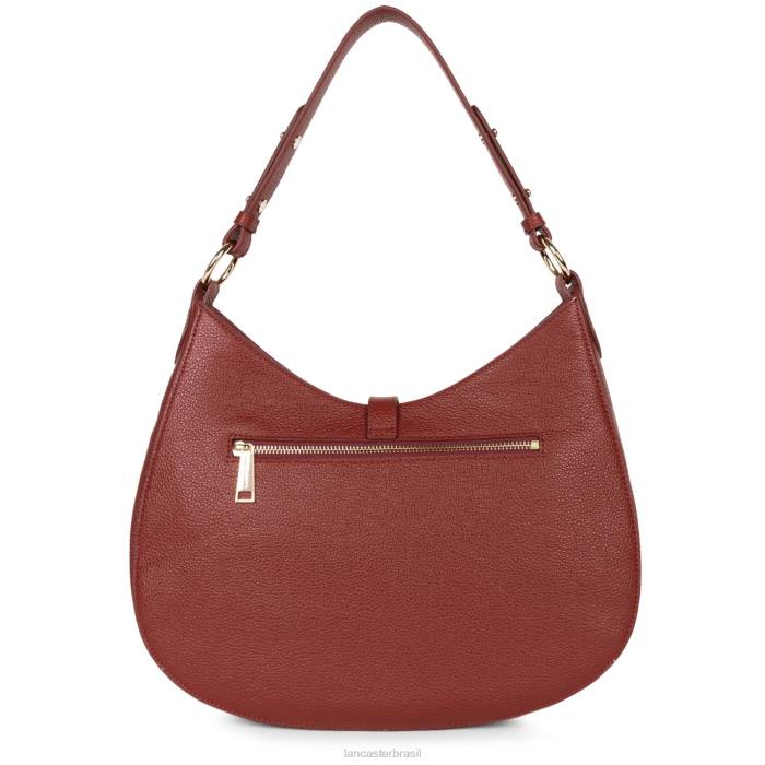 mulheres Lancaster Paris carmim bolsa de ombro grande foulonne milano RBF43750