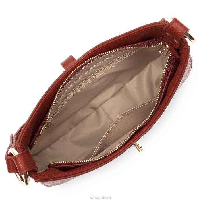 mulheres Lancaster Paris carmim bolsa tiracolo foulonne milano RBF43773