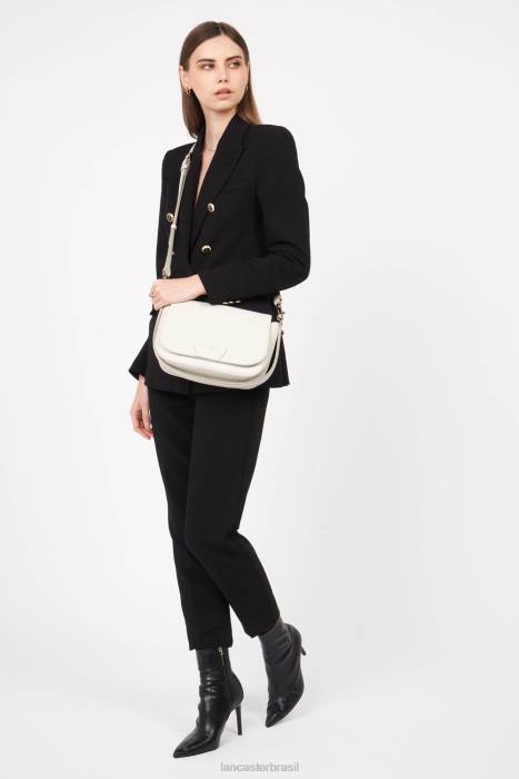 mulheres Lancaster Paris cassete branco duna de bolsa de ombro RBF42558