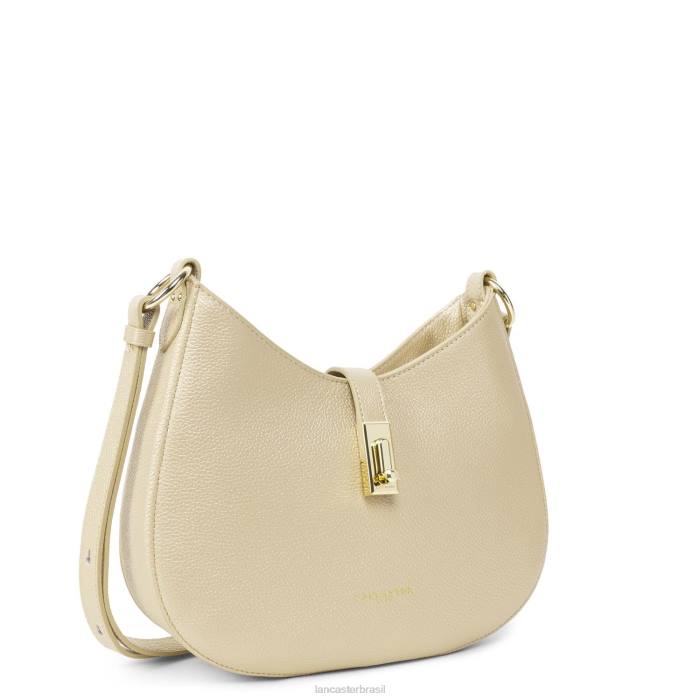 mulheres Lancaster Paris champanhe bolsa tiracolo foulonne milano RBF43755