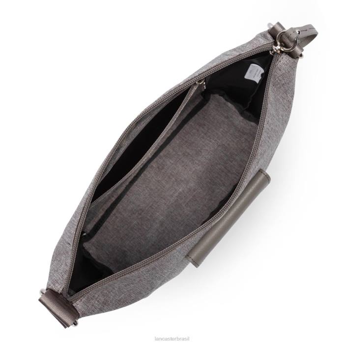 mulheres Lancaster Paris cinza bolsa de ombro inteligente kba RBF43975