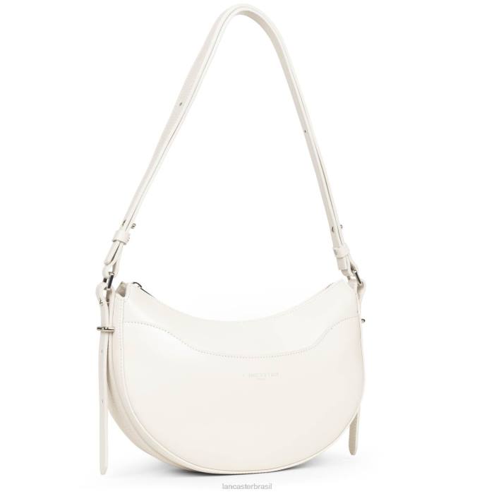 mulheres Lancaster Paris cru bolsa meia lua suave ace RBF4414