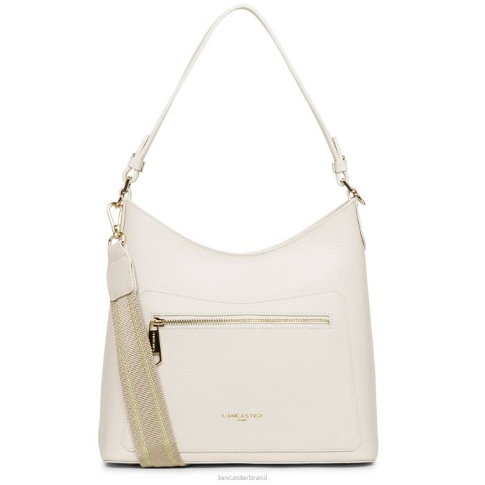 mulheres Lancaster Paris cru-em-ou bolsa de ombro foulonne dupla RBF44347