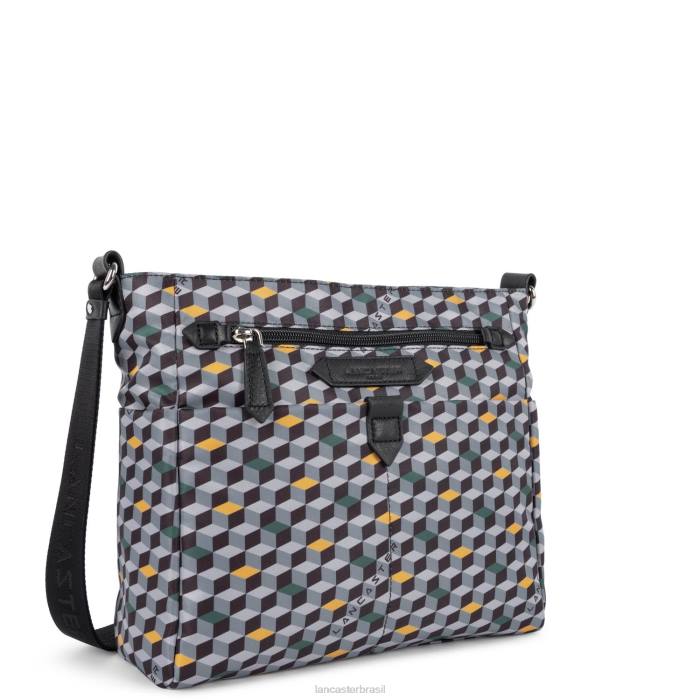 mulheres Lancaster Paris damier 3d bolsa de ombro esporte básico RBF44309