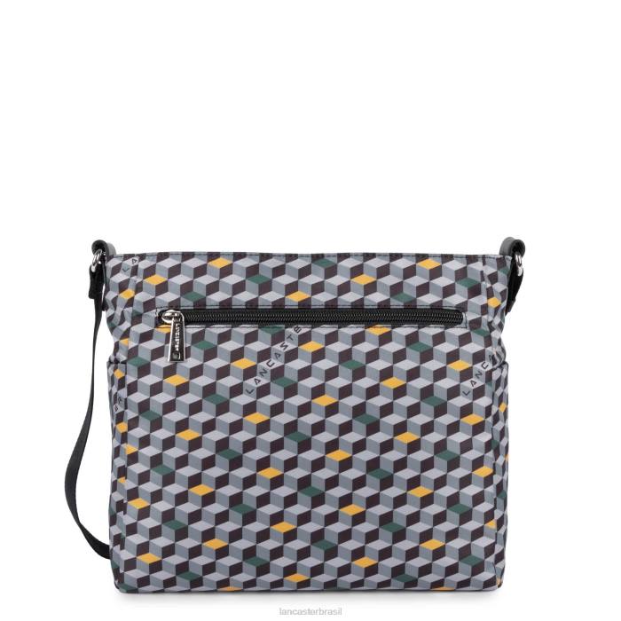 mulheres Lancaster Paris damier 3d bolsa de ombro esporte básico RBF44309