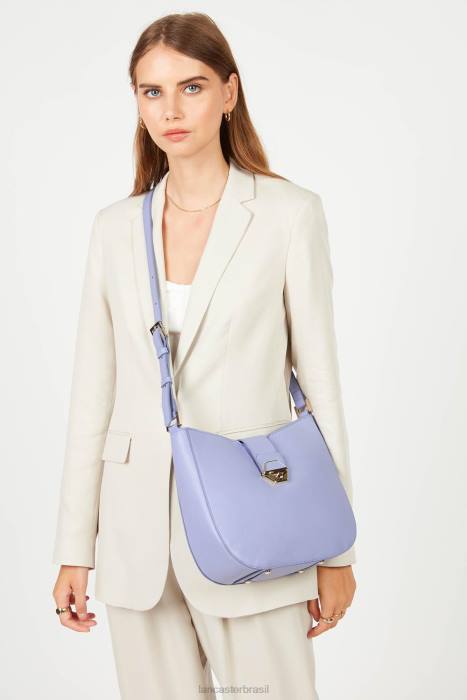 mulheres Lancaster Paris lavande bolsa tiracolo delphino RBF42503