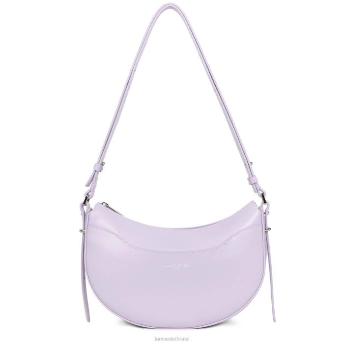 mulheres Lancaster Paris lilas bolsa meia lua suave ace RBF4424