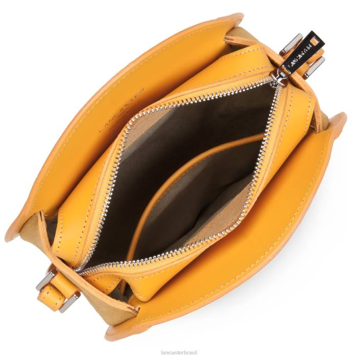 mulheres Lancaster Paris mais bolsa redonda lisa lune RBF44325