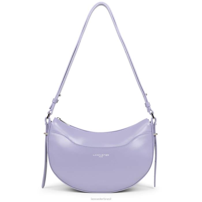 mulheres Lancaster Paris malva bolsa meia lua suave ace RBF4416