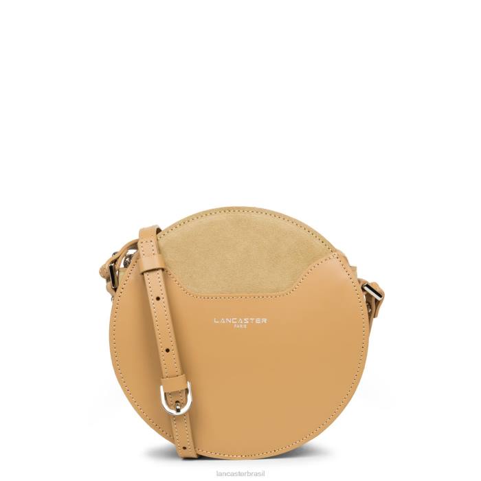 mulheres Lancaster Paris natural bolsa redonda lisa lune RBF44318