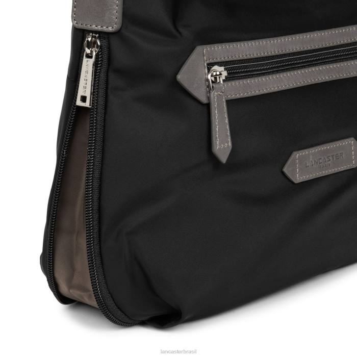 mulheres Lancaster Paris noir-taupe-galet bolsa de ombro esporte básico RBF44111