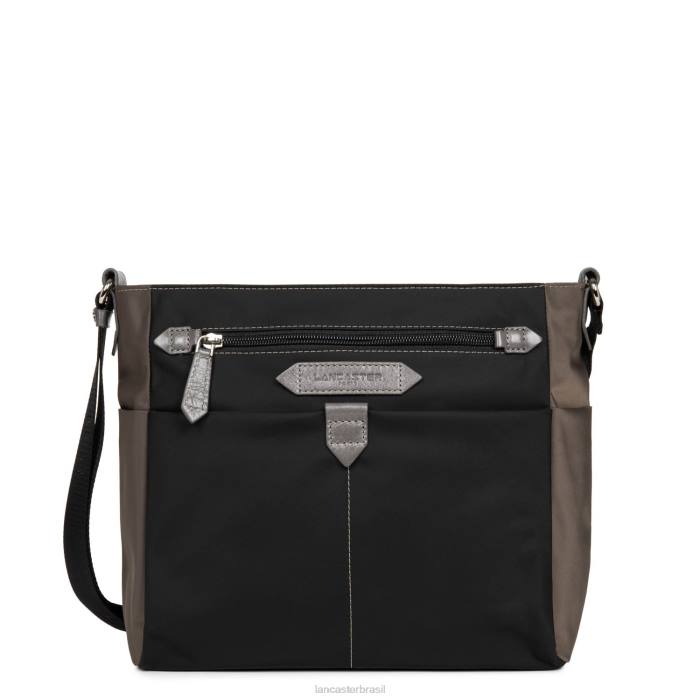 mulheres Lancaster Paris noir-taupe-galet bolsa de ombro esporte básico RBF44308