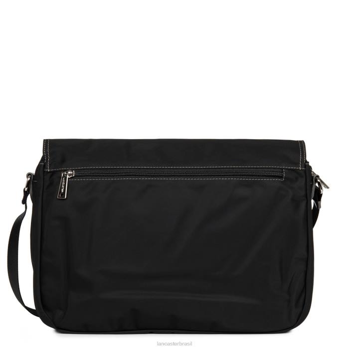 mulheres Lancaster Paris noir-taupe-galet bolsa mensageiro esportiva básica RBF44097