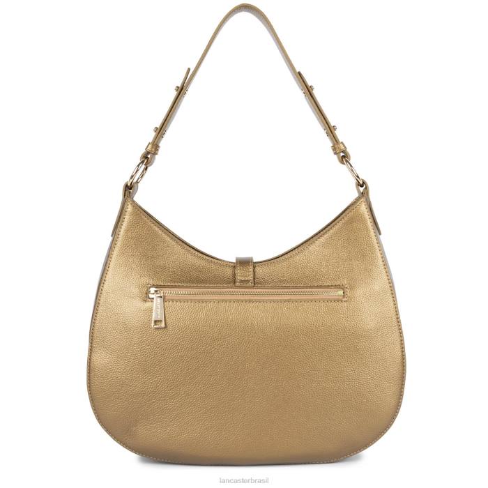 mulheres Lancaster Paris ouro antigo bolsa de ombro grande foulonne milano RBF43751