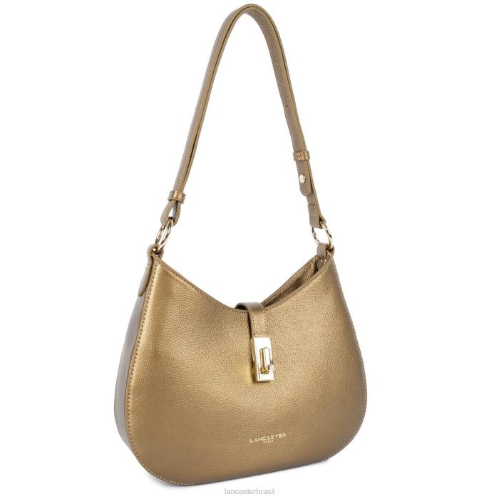 mulheres Lancaster Paris ouro antigo bolsa tiracolo foulonne milano RBF43774