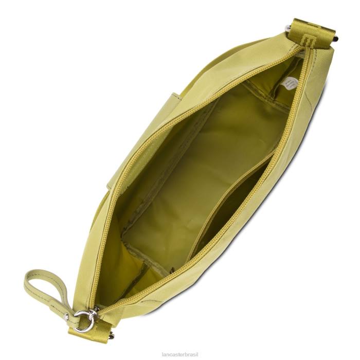 mulheres Lancaster Paris pistache bolsa de ombro inteligente kba RBF43958